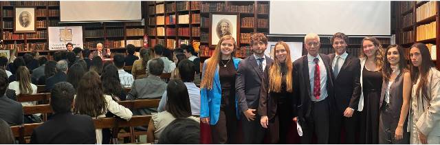 EL MINISTRO DE JUSTICIA DE LA NACIN, DR. MARIANO CNEO LIBARONA VISIT EL COLEGIO