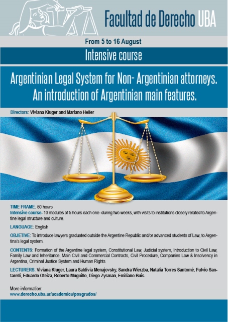 ARGENTINIAN LEGAL FOR NON-ARGENTINIAN ATTORNEYS